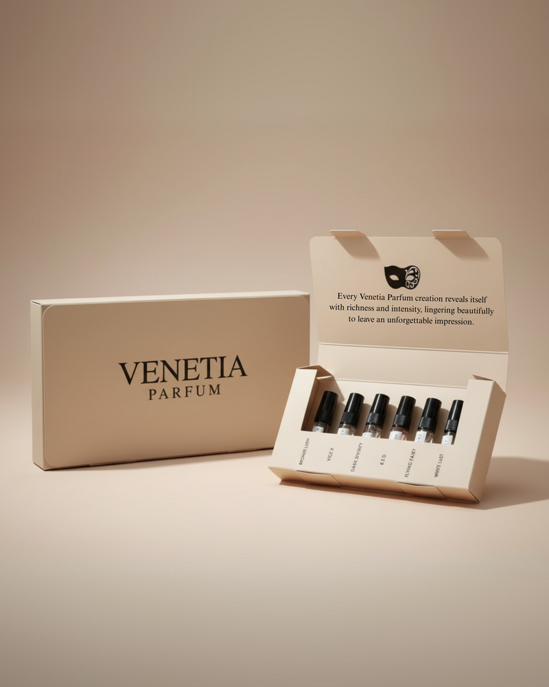 Venetia Parfum Discovery Set — six-scent sampler